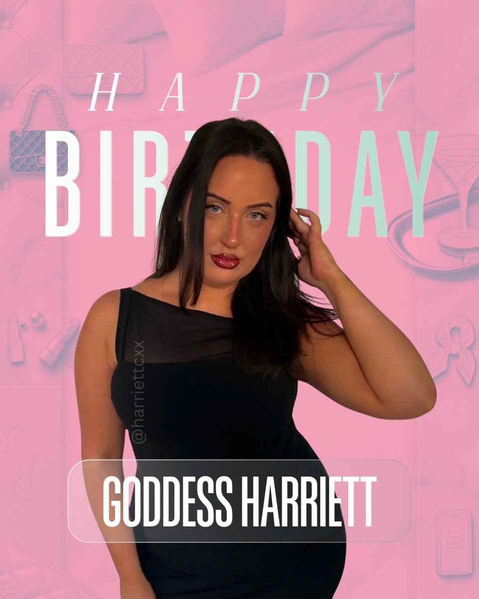 JamesCalle27's tweet photo. Wishing the happiest birthday to our wonderful Goddess, Goddess Harriett. She's amazing, gorgeous and we all love her
@harriettcxx https://t.co/atqWlsX9N0