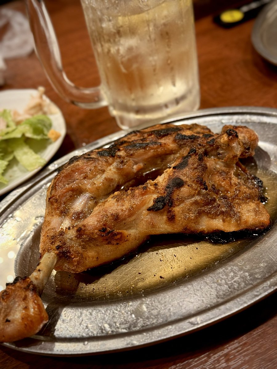 Soooooka3's tweet photo. 一鶴の骨付鶏！ https://t.co/P4aw38LsJZ
