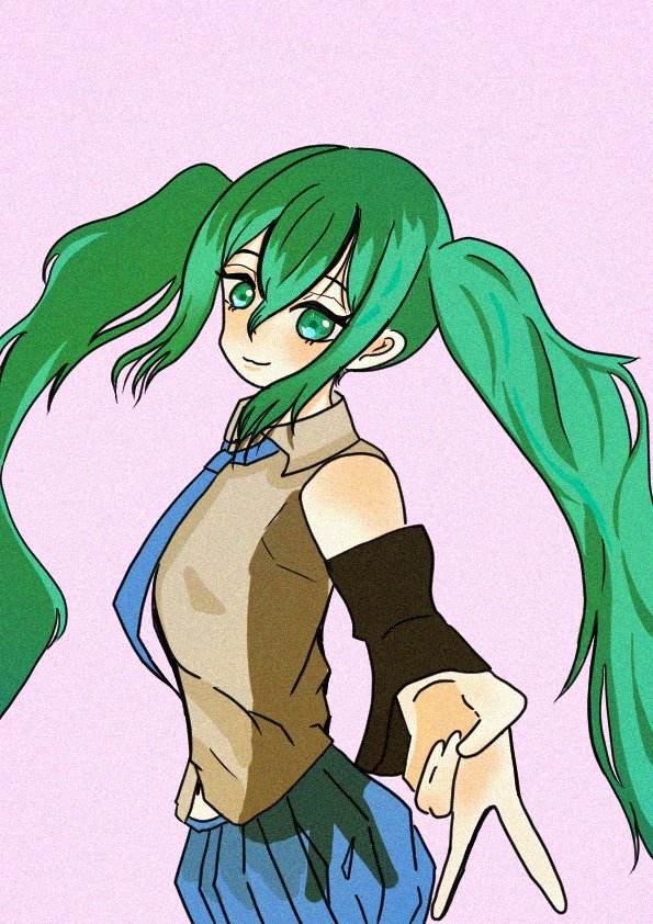 draw_Pukiki's tweet photo. #イラスト
初音ミクを描きました。 https://t.co/QNyDAAZiok