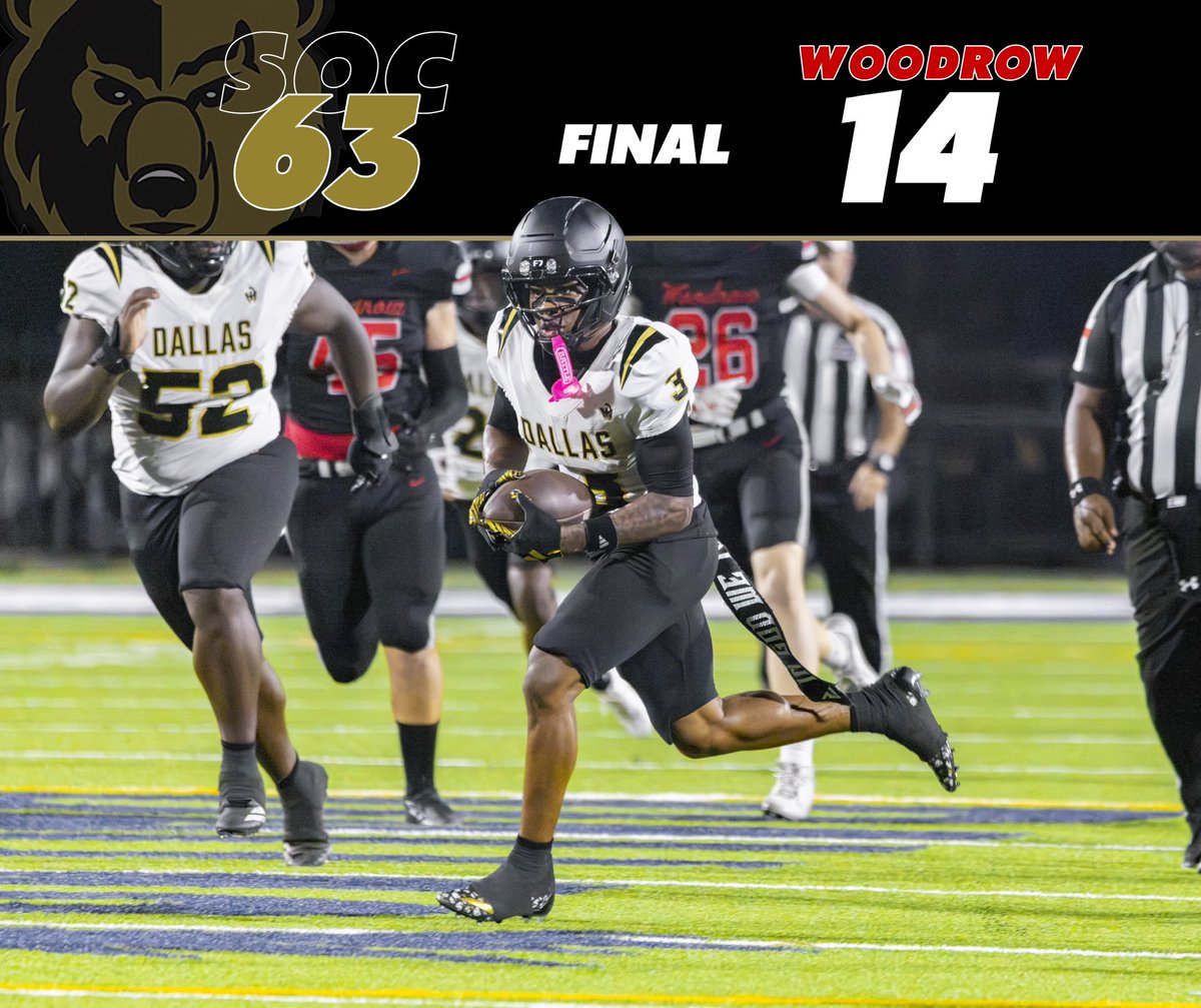 SOCGoldenBearFB's tweet photo. Week 4️⃣ Final ❕

#TheMecca https://t.co/HhtpkToA0i