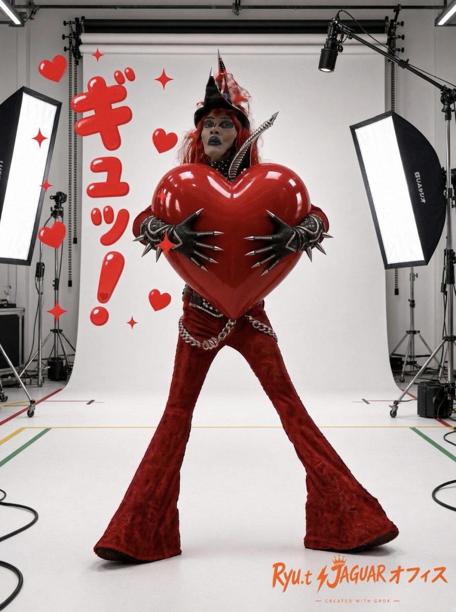 jaguardes's tweet photo. 大好きな地球のミナサァ～ン♪
あのさァ～♪
ギュッ！❤
週末も安全にお過ごしくださいネ～♪
約束ネ～♪
約束デスヨォ～♪ https://t.co/VqcZ8cYLSk