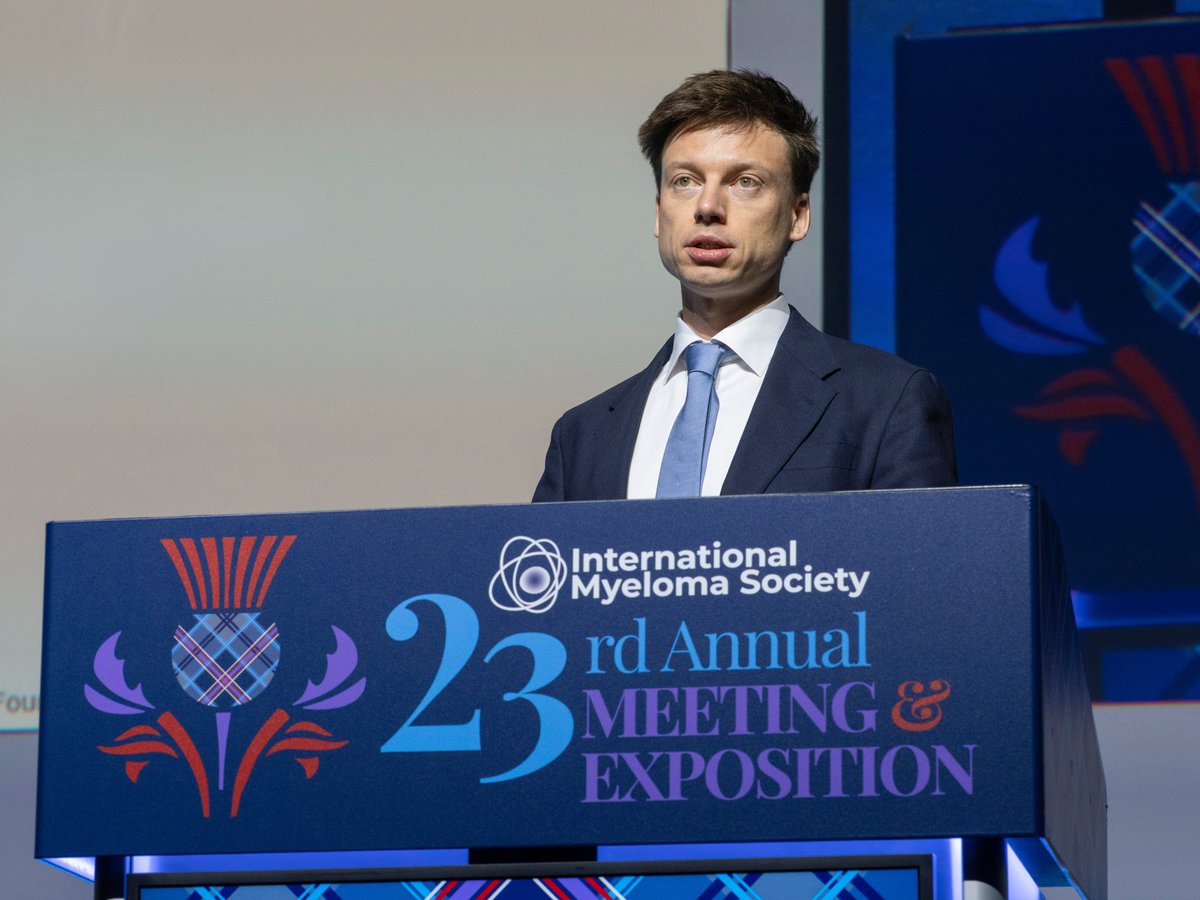 Myeloma Society (@Myeloma_Society) — #IMS26 — conference slide