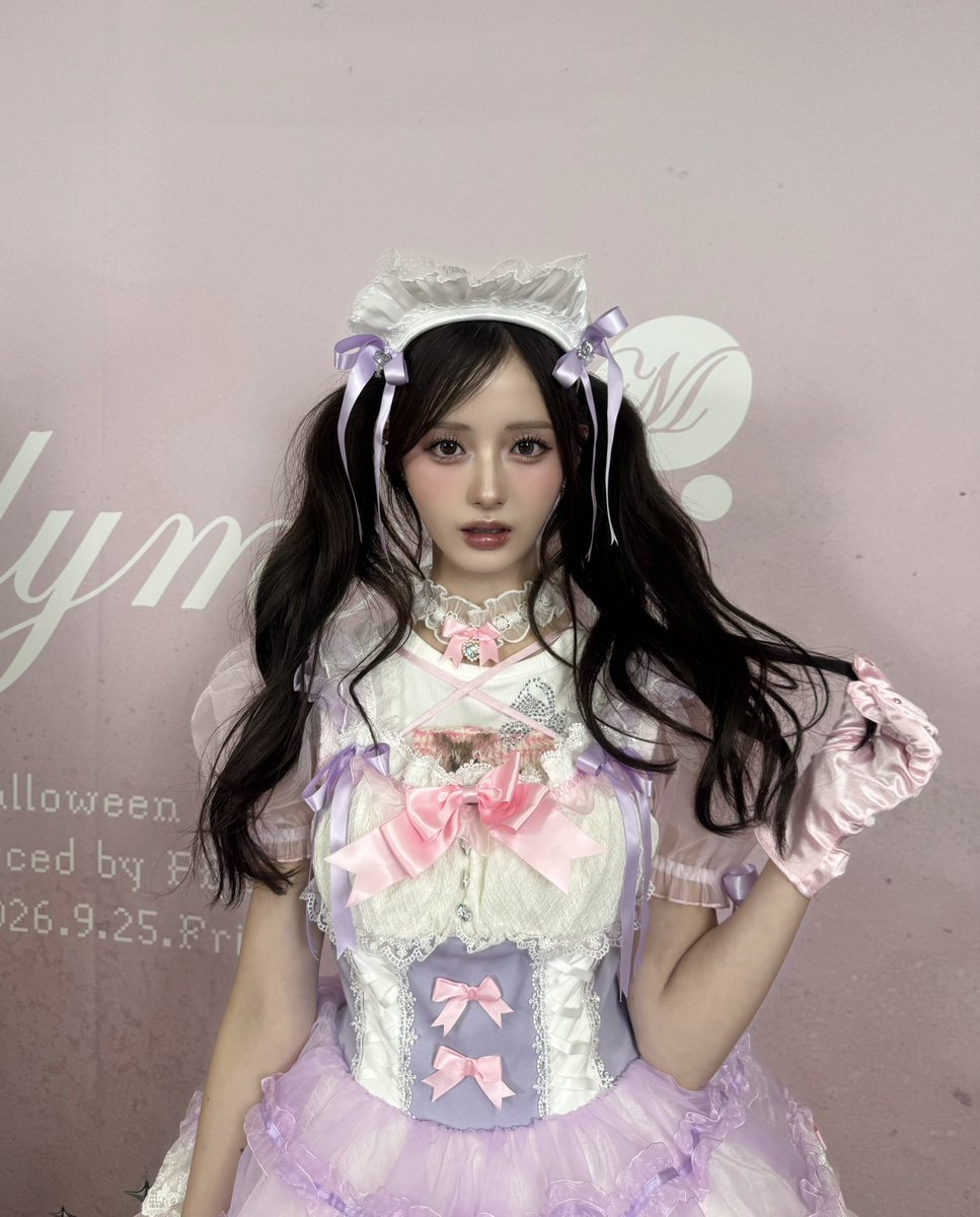m_0430m's tweet photo. Halloween fashion show 2026
ありがとうございました🎀✨🪽🤍🫧

@pechemagazine @_malymoon #マリームーンhfs2026 https://t.co/QvxGUZbaRC