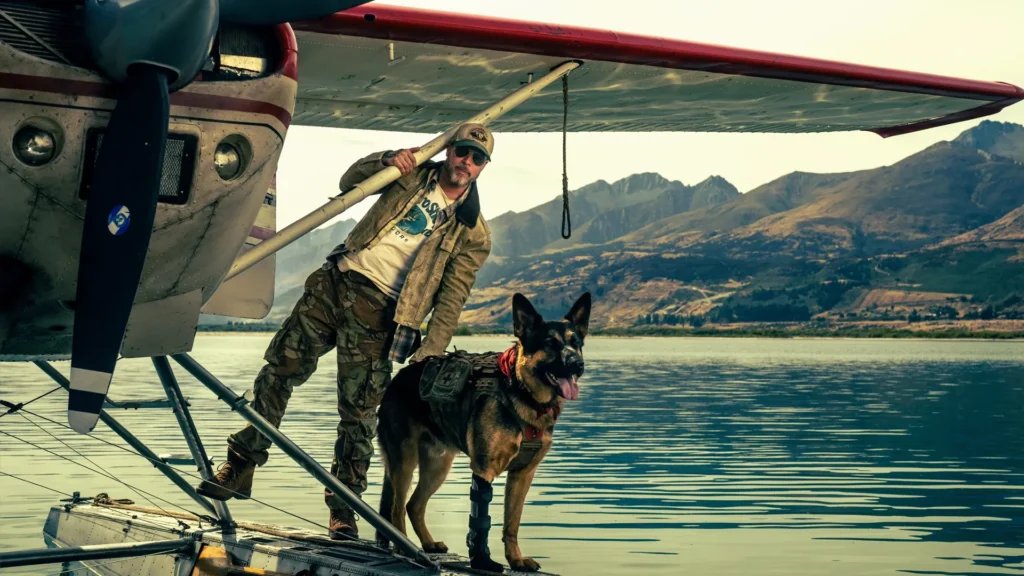 FilmSaya's tweet photo. 『ハート・オブ・ビースト』見ました。
戦地でキズを負った犬と人間の、種を越えた信頼と友情を描いた作品。

設定や特に装備品などに少し強引な部分もありましたが犬、オーディンがかわいいので良し。

犬4匹起用だったのかな(エンドロールより)？

#ハートオブビースト
#1日1本オススメ映画★３ https://t.co/F2yKXHTViu