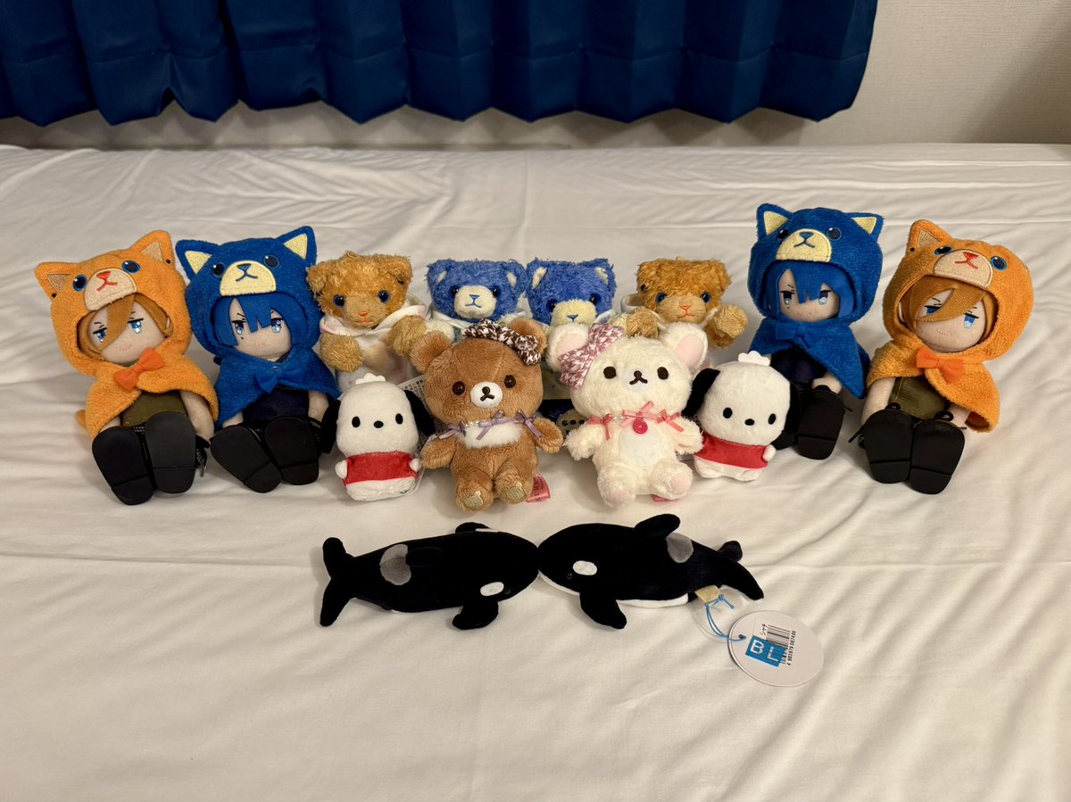 _yk79's tweet photo. お泊まりよ〜コリラ大きくてしえちゃん隠れてるのよ https://t.co/KWx13mnbRt