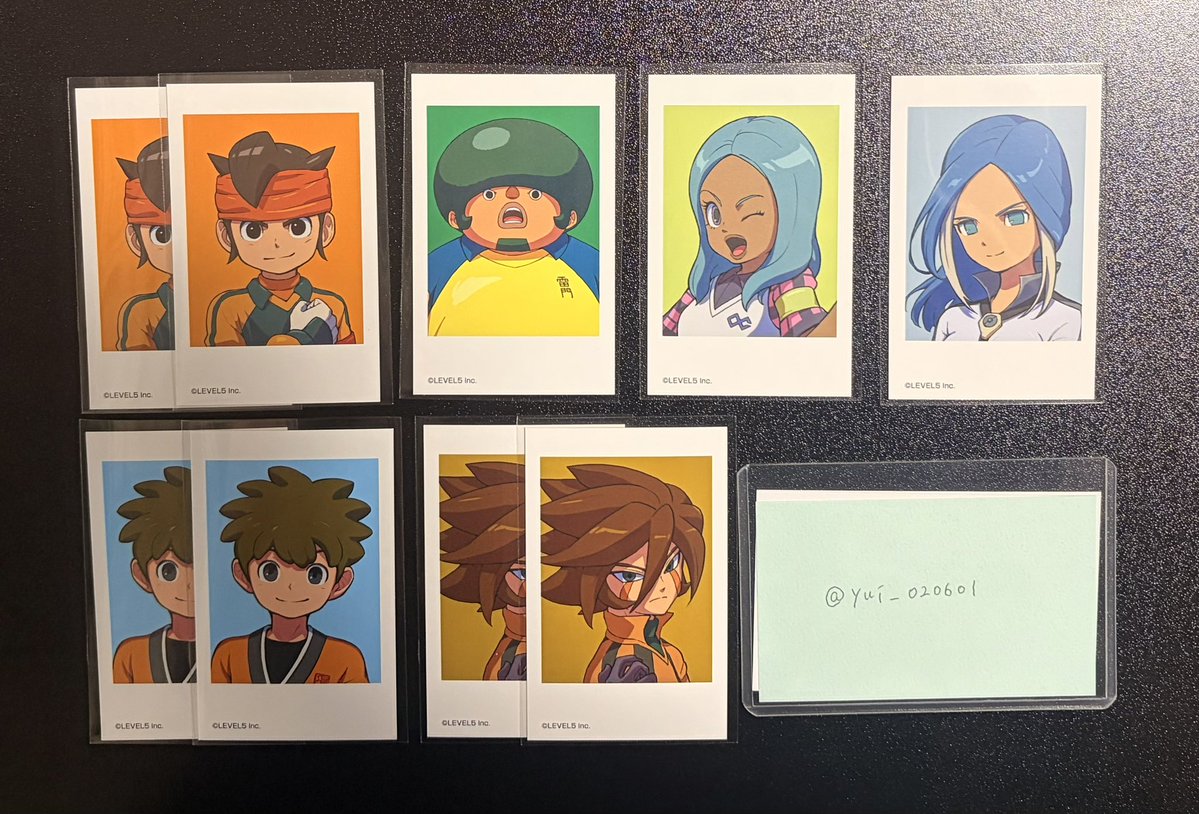 yui_020601's tweet photo. 【交換・譲渡】イナズマイレブン イナイレ メディコス フォトカード

譲￤画像参照
求￤同異種風丸or定価+送料

郵送希望。ﾌﾟﾛｶ必読。
求は買取もしております◎
異種詳細は追記にて記載しております。
譲渡の際は纏めての方優先。
検索からでもお気軽にお声掛けください(⋆ᴗ͈ˬᴗ͈)” https://t.co/6cUTKcY04M