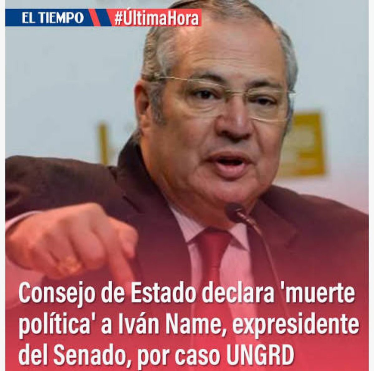 Jovanni96597580's tweet photo. MUERTE A LA REFORMA PENSIONAL 

@CConstitucional LOS HONORABLES MAGISTRADOS SEGUIRAN MIRANDO PARA OTRO LADO 

O SERA QUE A LOS HONORABLES MAGISTRADOS TAMBIÉN LOS COMPRARON CON LOS DINEROS ROBADOS DE LA UNGRD

VLADIMIR FERNANDEZ. https://t.co/kbOF47389f