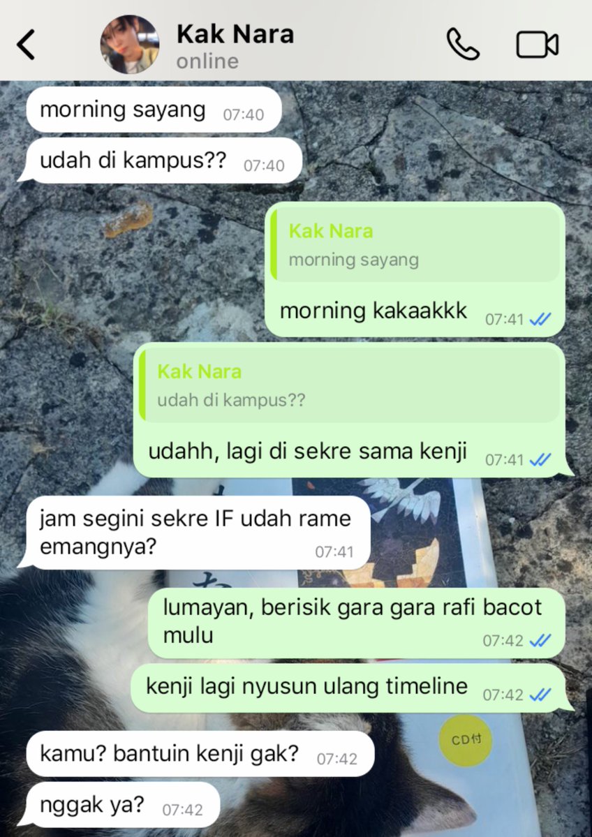 nyusyatchu's tweet photo. nitdo few tweets au #narayis
klarifikasi berujung validasi https://t.co/z7QpDE0Zps