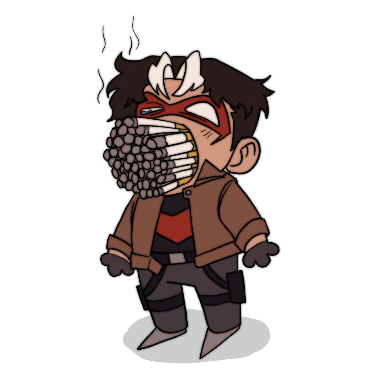 cowsnotcrows's tweet photo. no Jay stop ur gonna get lung cancer >:[ https://t.co/BpOSNrVk4d