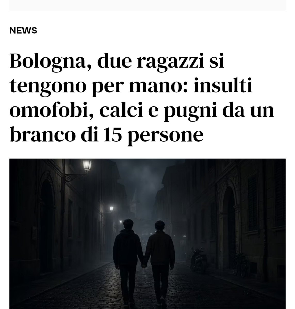 Vik_Sc's tweet photo. Vediamo se indovinate la nazionalità degli aggressori?
#bologna #lepore https://t.co/wbiirCRiAH