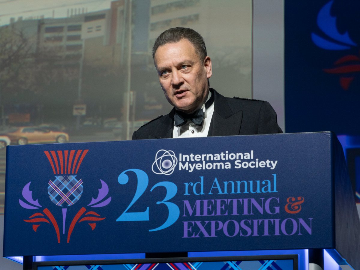 Myeloma Society (@Myeloma_Society) — #IMS26 — conference slide