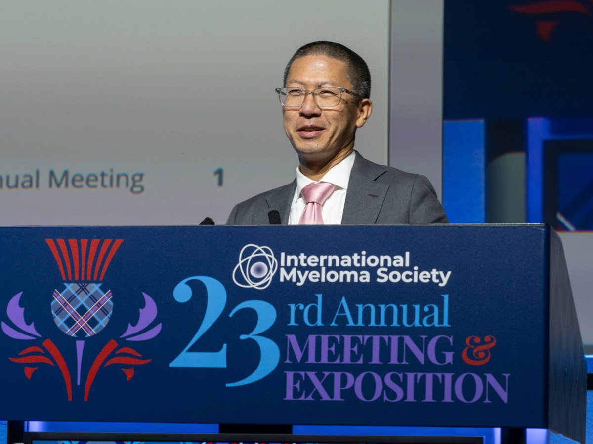 Myeloma Society (@Myeloma_Society) — #IMS26 — conference slide