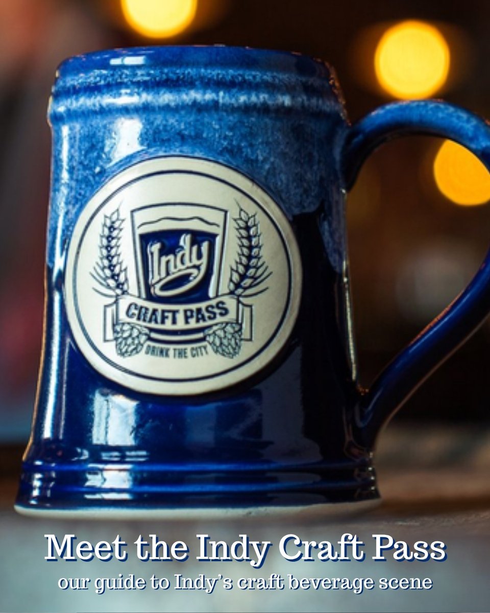 VisitIndy's tweet photo. Looking for a new way to explore Indy this fall? 🍻🍂

The FREE Indy Craft Pass lets you check in at participating breweries, distilleries &amp; wineries, earn points and work toward prizes.

Start exploring → https://t.co/vyzYnaeBfh https://t.co/no5uAy6AFU