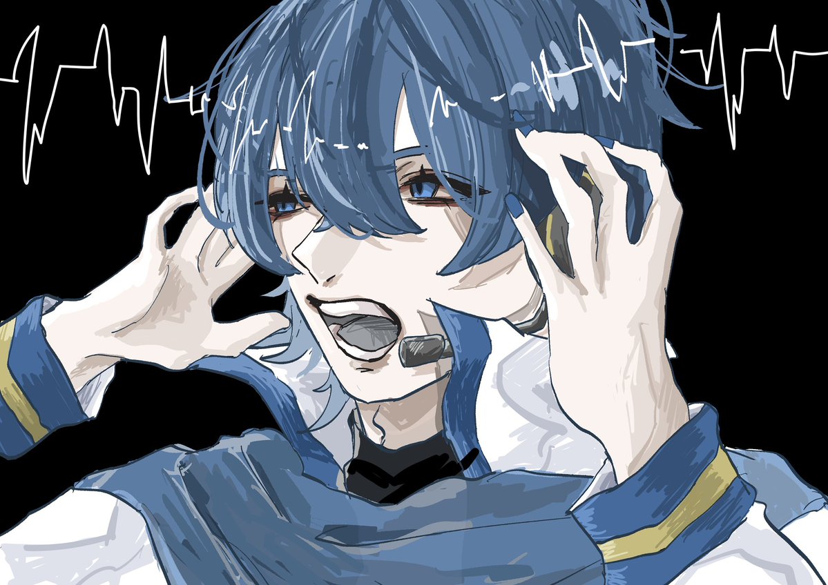 0uya0's tweet photo. はやく私の歌をあげたい

 #KAITO  #VOCALOID https://t.co/AE9eBqVicj