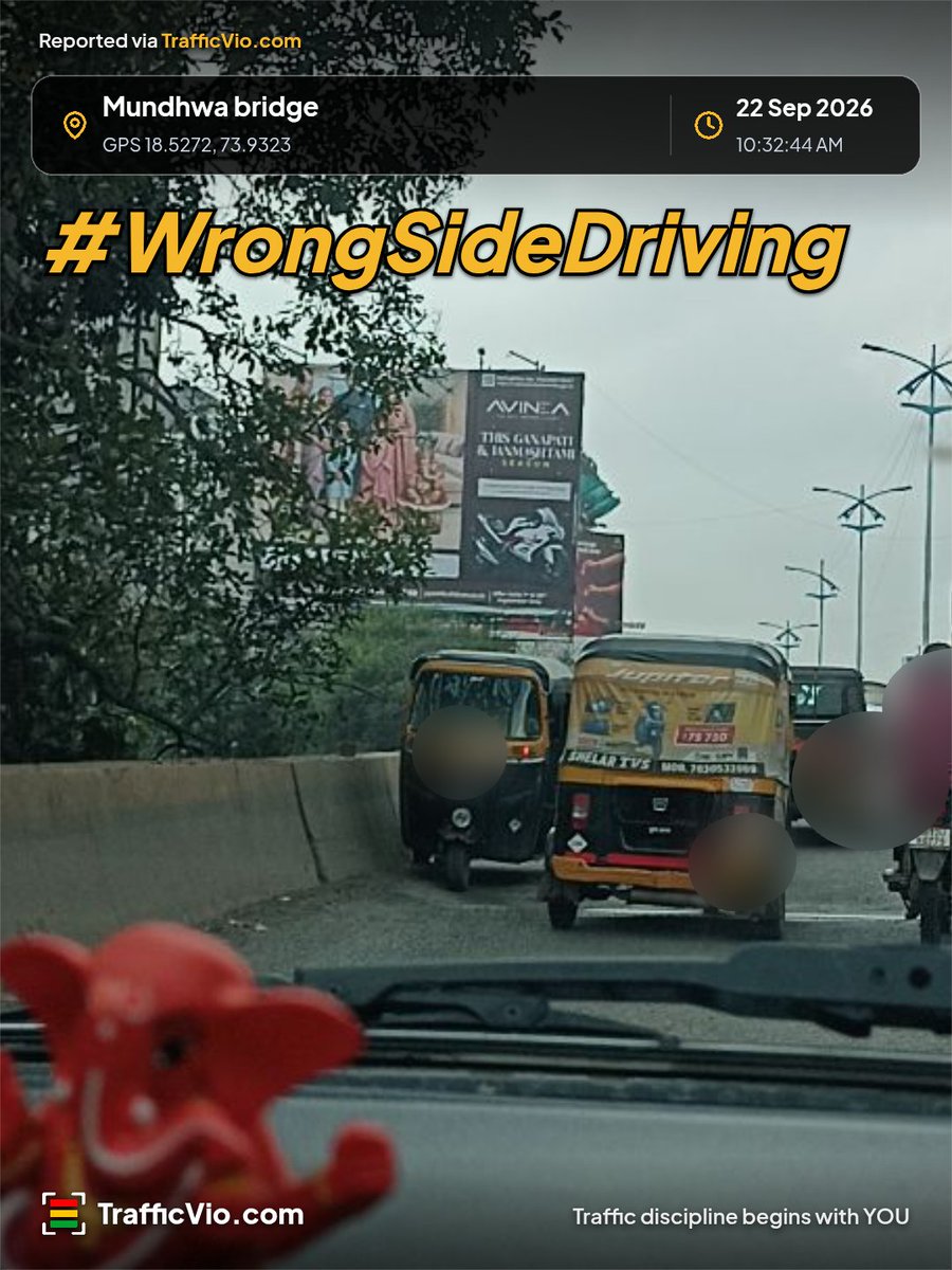 BlahZero_world's tweet photo. @nachiket1982 @CPPuneCity @PuneCityTraffic @MahaPolice @Dev_Fadnavis @CMOMaharashtra Happened to witness wrong side drive as well so many times on this stretch of #kharadi https://t.co/cXNnBNI9WA