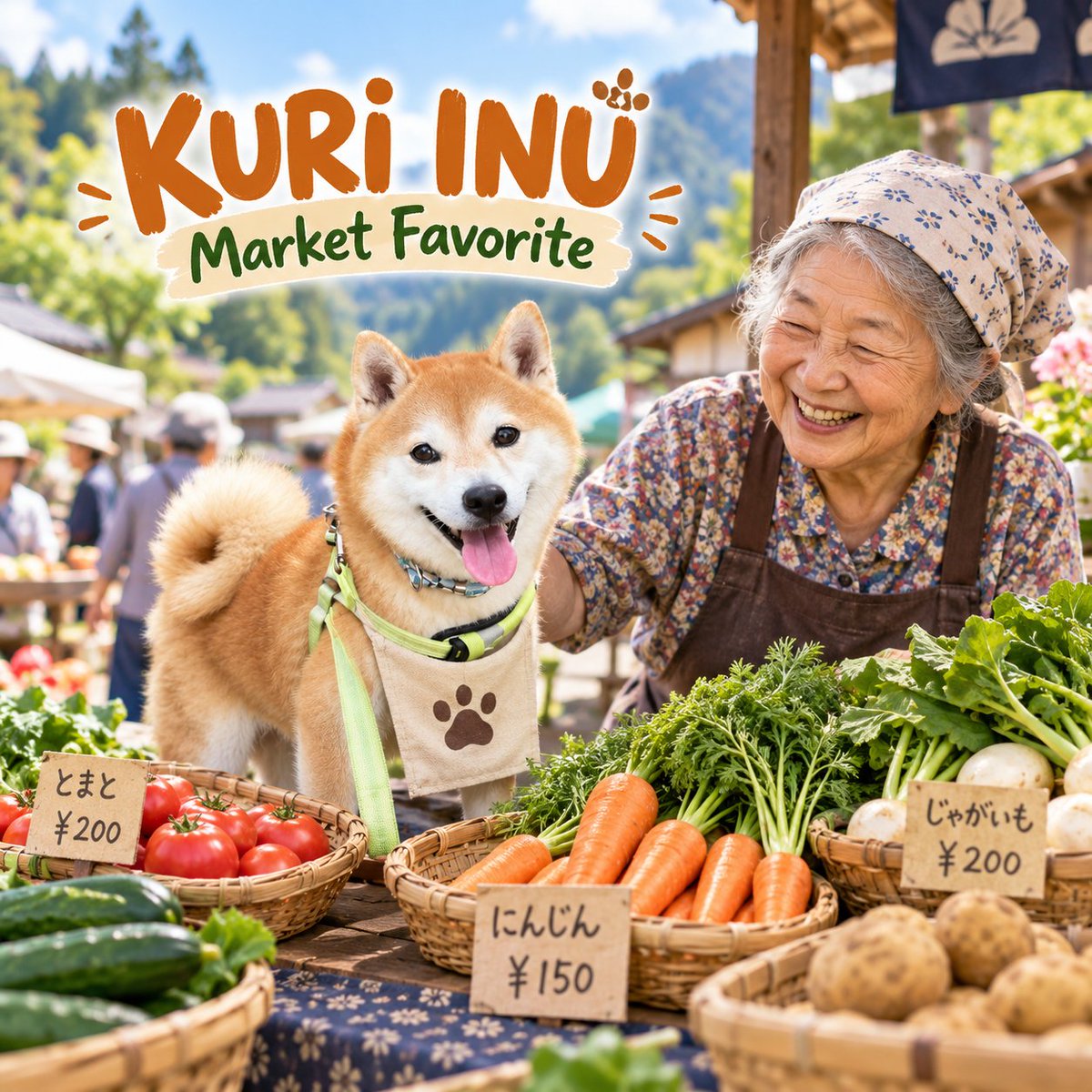 kuri_inus's tweet photo. People don’t remember noise. 

They remember stories. Kuri Inu becomes part of everyday village life — and that’s where the meme begins. 🏡 https://t.co/PxW2Dtjx2F