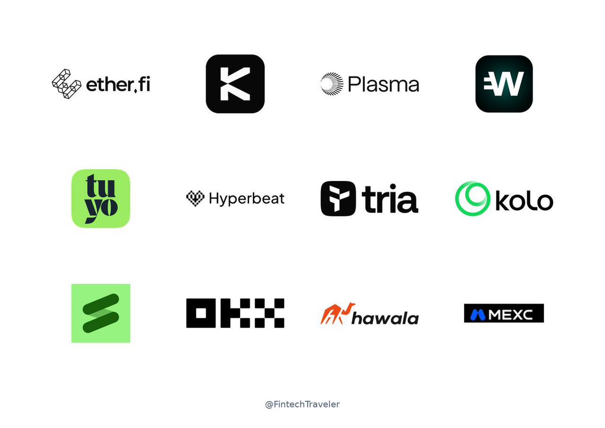 FintechTraveler's tweet photo. 💳 مقارنة 12 من بطاقات الكريبتو على الخطط الأساسية المجانية:

1. @ether_fi — Core
    ▪️ الاسترداد النقدي: 3% حتى 2,000$ شهريًا؛ ثم 1% حتى 3,000$؛ ثم 0.5%
    ▪️ رسوم الصرف: ≈1–1.5%
    ▪️ البطاقة: فيزا سيغنتشر
    ▪️ الحسابات الدولية: بالدولار واليورو والجنيه الإسترليني وغيرها
    ▪️ المحافظ الرقمية: أبل باي وجوجل باي

كود التسجيل: fintechtraveler
🔗 https://t.co/7FN5vNWu1k

2. @KASTxyz — Standard
    ▪️ الاسترداد النقدي: 1.5% حتى 2,000$ شهريًا؛ ثم 0%
    ▪️ رسوم الصرف: 0.5–1.75%
    ▪️ البطاقة: فيزا بلاتينية
    ▪️ الحسابات الدولية: حساب بالدولار واليورو
    ▪️ المحافظ الرقمية: أبل باي وجوجل باي

كود التسجيل: IH3TGIV0
🔗 https://t.co/40dlqfwL05

3. @Plasma — Lite
    ▪️ الاسترداد النقدي: 2% حتى 500$ شهريًا؛ ثم 0.1%
    ▪️ رسوم الصرف: ≈2%
    ▪️ البطاقة: فيزا سيغنتشر
    ▪️ الحسابات الدولية: الدولار واليورو والجنيه الإسترليني والبيزو المكسيكي والريال البرازيلي والبيزو الكولومبي
    ▪️ المحافظ الرقمية: أبل باي وجوجل باي

كود التسجيل: FINTEX
🔗 https://t.co/1VKUoAmGwX

4. @wirexapp — Base
    ▪️ الاسترداد النقدي: 0.5% حتى 5,000$ شهريًا؛ ثم 0%
    ▪️ رسوم الصرف: 0%
    ▪️ البطاقة: فيزا بلاتينية
    ▪️ الحسابات الدولية: بالدولار واليورو والجنيه الإسترليني
    ▪️ المحافظ الرقمية: أبل باي وجوجل باي

🔗 https://t.co/5I1Bgcrobw

5. @itstuyo — الأساسية
    ▪️ الاسترداد النقدي: 0–100% من قيمة العملية عبر Buy Now, Pay Maybe
    ▪️ رسوم الصرف: ≈2%
    ▪️ البطاقة: فيزا بلاتينية
    ▪️ الحسابات الدولية: بالدولار واليورو والبيزو المكسيكي وغيرها
    ▪️ المحافظ الرقمية: أبل باي وجوجل باي

كود التسجيل: fintechtraveler
🔗 https://t.co/bVqF0MfkJy

6. @hyperbeat — الأساسية
    ▪️ الاسترداد النقدي: 0.2%؛ ثم 0.4%؛ ثم 0.6%؛ ثم 0.8%؛ ثم 1%
    ▪️ رسوم الصرف: 0.4–1%
    ▪️ البطاقة: فيزا بلاتينية
    ▪️ الحسابات الدولية: بالدولار
    ▪️ المحافظ الرقمية: أبل باي وجوجل باي

كود التسجيل: FintechTraveler
🔗 https://t.co/QHbgd3URvu

7. @useTria — Virtual
    ▪️ الاسترداد النقدي: 1.5% حتى 100$ شهريًا؛ ثم 0.5%
    ▪️ رسوم الصرف: ≈1.5%
    ▪️ البطاقة: فيزا بلاتينية
    ▪️ الحسابات الدولية: لا يتوفر حساب بنكي دولي شخصي
    ▪️ المحافظ الرقمية: أبل باي وجوجل باي

كود التسجيل: Z12PM41ORN
🔗 https://t.co/ulcAL039Mb

8. @KoloHub — الأساسية
    ▪️ الاسترداد النقدي: 2% أول 30 يومًا؛ ثم 1%
    ▪️ الحد: 2$ للعملية أول 30 يومًا؛ ثم 1$ للعملية — 100$ شهريًا
    ▪️ رسوم الصرف: ≈2%
    ▪️ البطاقة: فيزا بلاتينية
    ▪️ الحسابات الدولية: لا يتوفر حساب بنكي دولي شخصي
    ▪️ المحافظ الرقمية: أبل باي وجوجل باي

كود التسجيل: p233594
🔗 https://t.co/6bHDgZMBSA

9. @SolidYield — Core
    ▪️ الاسترداد النقدي: 3% حتى 1,666.67$ شهريًا؛ ثم 0%
    ▪️ رسوم الصرف: ≈2%
    ▪️ البطاقة: فيزا بلاتينية
    ▪️ الحسابات الدولية: لا يتوفر حساب بنكي دولي شخصي
    ▪️ المحافظ الرقمية: أبل باي وجوجل باي

كود التسجيل: XALM7
🔗 https://t.co/gXVzK4cNGD

10. @okx — Classic
    ▪️ الاسترداد النقدي: 2% حتى 250$ شهريًا؛ ثم 0%
    ▪️ رسوم الصرف: 0%
    ▪️ البطاقة: فيزا أو ماستركارد — حسب الدولة
    ▪️ الحسابات الدولية: لا يتوفر حساب بنكي دولي شخصي
    ▪️ المحافظ الرقمية: أبل باي وجوجل باي

كود التسجيل: TG7YNQR4
🔗 https://t.co/hlKW0opz8Q

11. @Usehawala — Standard
    ▪️ الاسترداد النقدي: 1% حتى 1,000$ شهريًا؛ ثم 0%
    ▪️ رسوم الصرف: 0%
    ▪️ البطاقة: فيزا بلاتينية
    ▪️ الحسابات الدولية: بالدولار واليورو
    ▪️ المحافظ الرقمية: أبل باي وجوجل باي

كود التسجيل: FB98SH5D
🔗 https://t.co/4bAGtfTjYs

12. @MEXC — Global Card
    ▪️ الاسترداد النقدي: 4% حتى 2,500$ شهريًا؛ ثم 0%
    ▪️ رسوم الصرف: 0.1–0.3% حتى 30 سبتمبر؛ ثم 1.1–1.3%
    ▪️ البطاقة: فيزا بلاتينية
    ▪️ الحسابات الدولية: لا يتوفر حساب بنكي دولي شخصي
    ▪️ المحافظ الرقمية: أبل باي وجوجل باي

كود التسجيل: 12SHsZ
🔗 https://t.co/CWRemm4rSB

جميع المعلومات تخص الخطط الأساسية دون اشتراك، وقد تختلف الأهلية حسب الدولة وإصدار البطاقة.