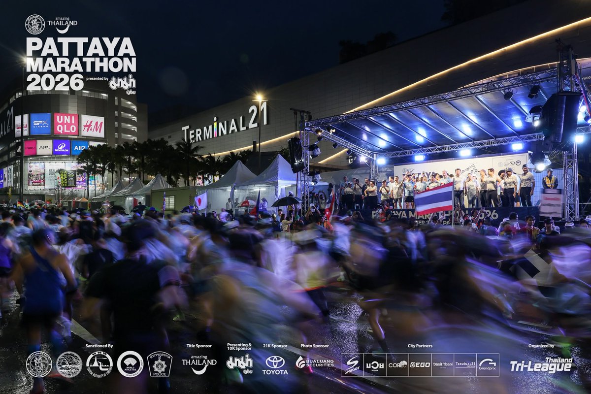 tri_league's tweet photo. Highlight #1
10k&amp;4.5k
AMAZING THAILAND PATTAYA MARATHON 2026 presented by MAMA
26-27 SEPTEMBER 2026
PATTAYA CITY, THAILAND
ลิ้งค์ดาวน์โหลดรูป ฟรี! (ไม่มีค่าใช้จ่าย):
https://t.co/elCUXVaaLl https://t.co/dgLttFhoQU