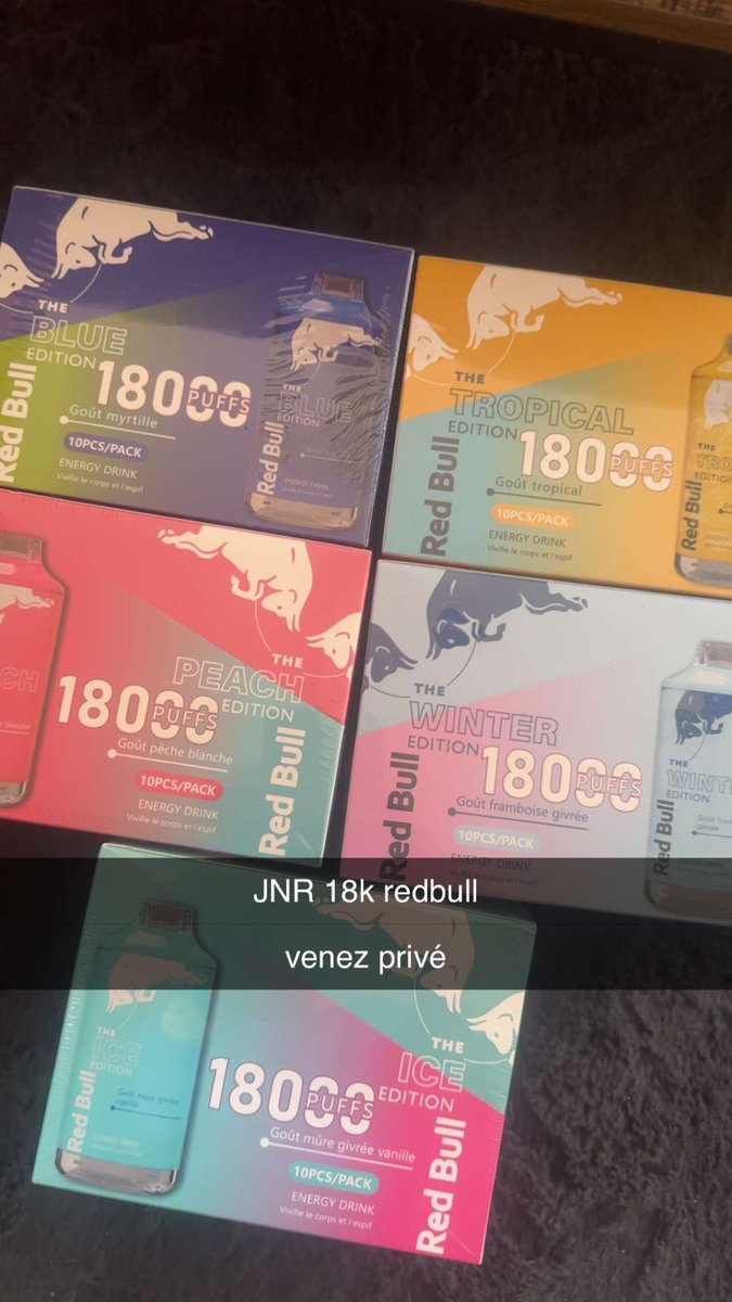 GROSSISTEPUFF0's tweet photo. @Benramine_ 📍 France
 🚚 Livraison rapide 
📩 Contact : Telegram https://t.co/3KcqWZ9eOK 
WhatsApp :+33748546839
⭐ Service réactif • Réponse rapide
#marseille #nante #fyp #dijon #brest #redbull #jnr https://t.co/iLuPYnxZOV