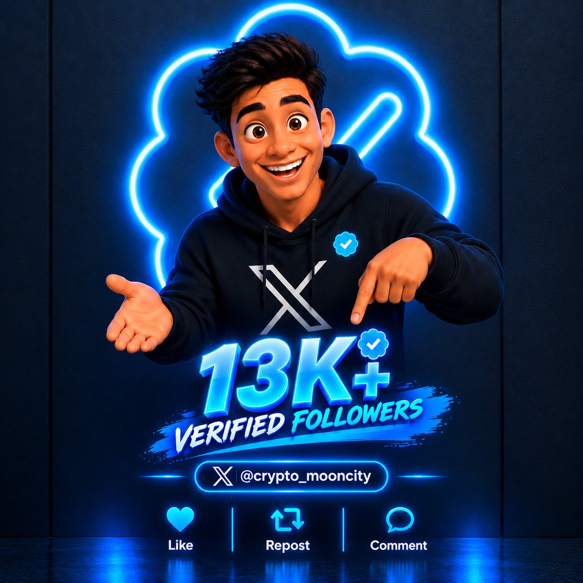 crypto_mooncity's tweet photo. If you need 13,000 followers 🔥

Drop “Join” below 👇

I will boost your page — stay connected! 🤝 https://t.co/4tNBCfH1Fq