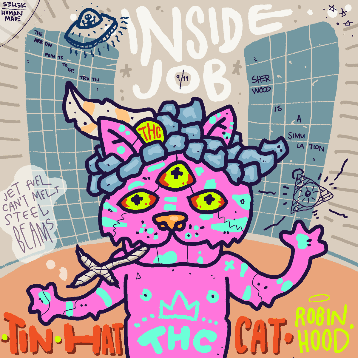 SellekArt's tweet photo. @funtokio @4663rh @GoodCoinRH @ArtificiallyInu @swappyonx @WhatIFonHOOD @NoWolfAlone @WishboneHood @LilUni_Coin @TinHat_Cat @ladymarian_x ayyyyyy inside job - @TinHat_Cat https://t.co/InOUufoo1o