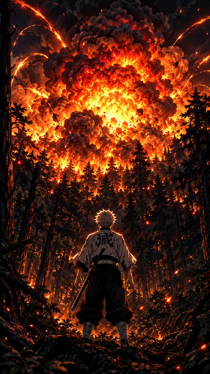GuruWallpaper1's tweet photo. Demon Slayer https://t.co/JnMbKavq0p