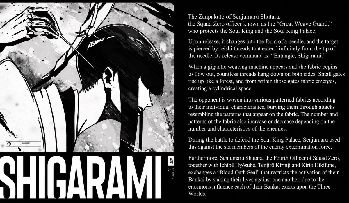 unavailablepete's tweet photo. @JeremyB20577985 @Kiminino72 He literally says sight doesn’t matter, the Wind detects enemies instinctively Senjumaru exploited its weakness at close range by weaving her fabric into his clothes. The eye catcher might give you a fair idea of how she bypasses it https://t.co/JPAhnPIQCV