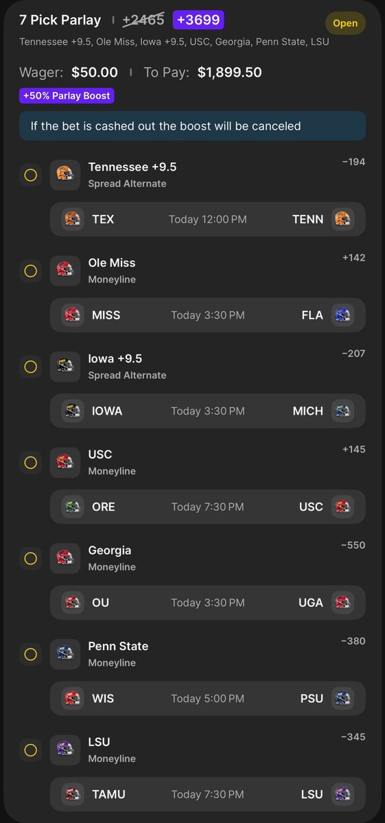 patslocks's tweet photo. RUN IT BACK

CFB WEEK 4 LOCKS https://t.co/imM4WcGKrS