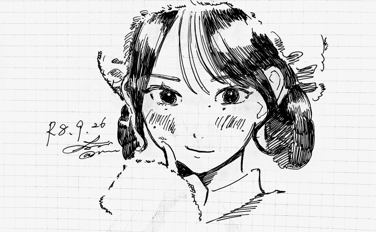 krsrenkn's tweet photo. # 1日1回一発描き練習
ガルアワ2026AWしづきさんの破壊力やばい https://t.co/qC47xOxjkg