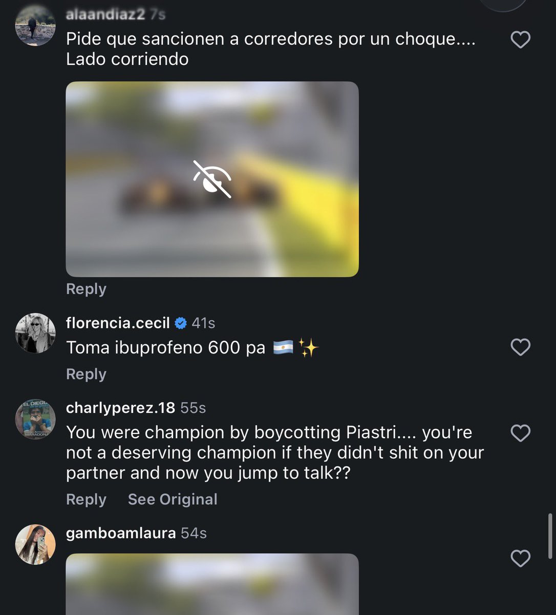 bellsoka's tweet photo. So @fia @McLarenF1 when are we getting a statement for Lando? https://t.co/35KI4dTV1K
