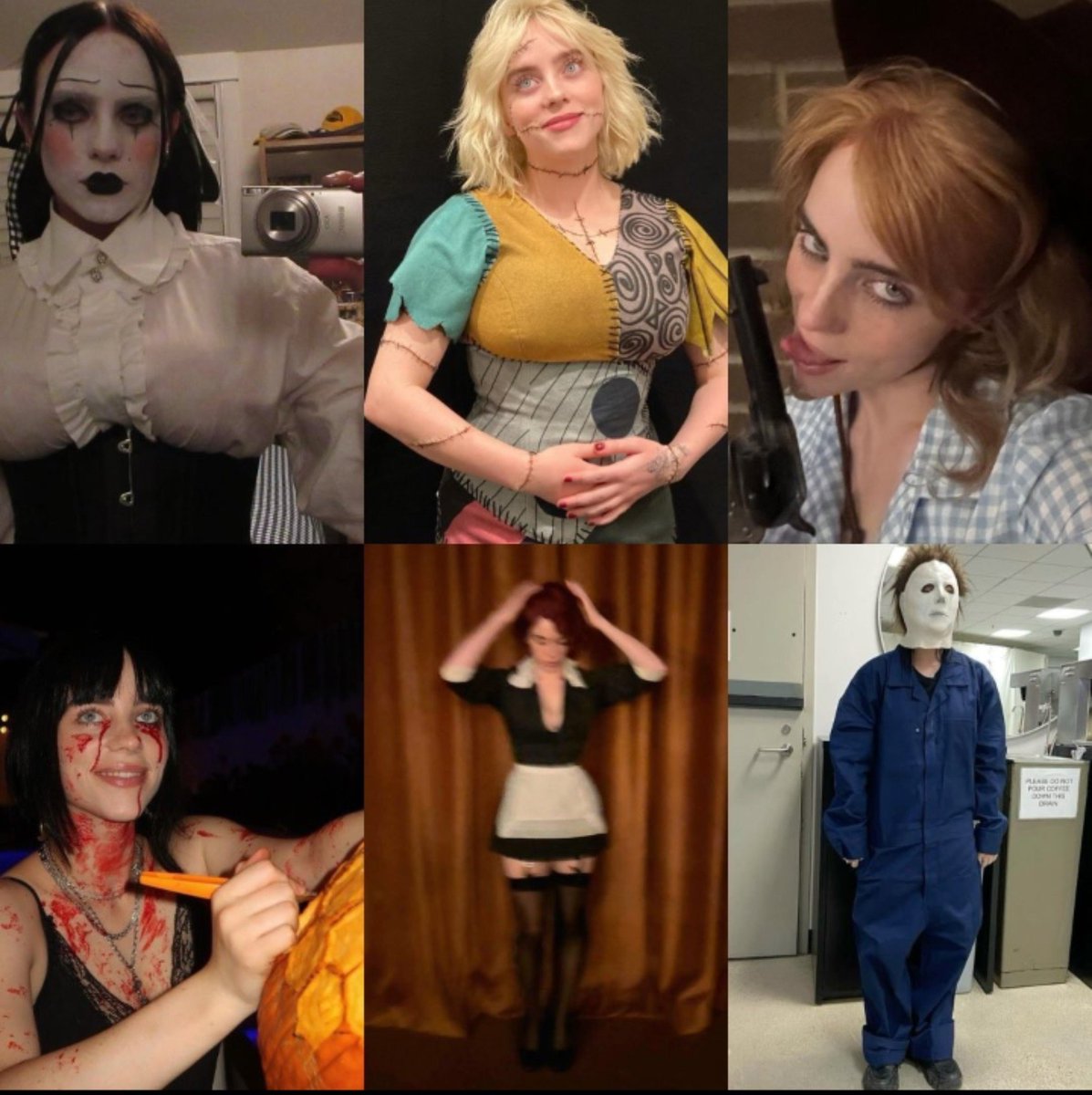 PlayboiKCY's tweet photo. Halloween Billie eilish> https://t.co/QJ7UHzIArX