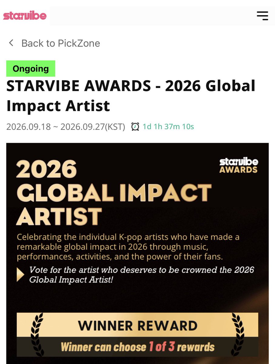 TTTOPSUPPORT's tweet photo. Less than 48 hours left before the poll ends! ⏳🔥

Make sure to check in today and tomorrow on Starvibe to earn more stars! ⭐️

Let’s make this happen again for T.O.P! ❤️‍🔥

🔗 https://t.co/1mH1bMjphJ

#탑 #최승현 #CHOISEUNGHYUN #TTTOP #T_O_P @starvibe2015 @topsx_jp_ofc @topspot_pic
