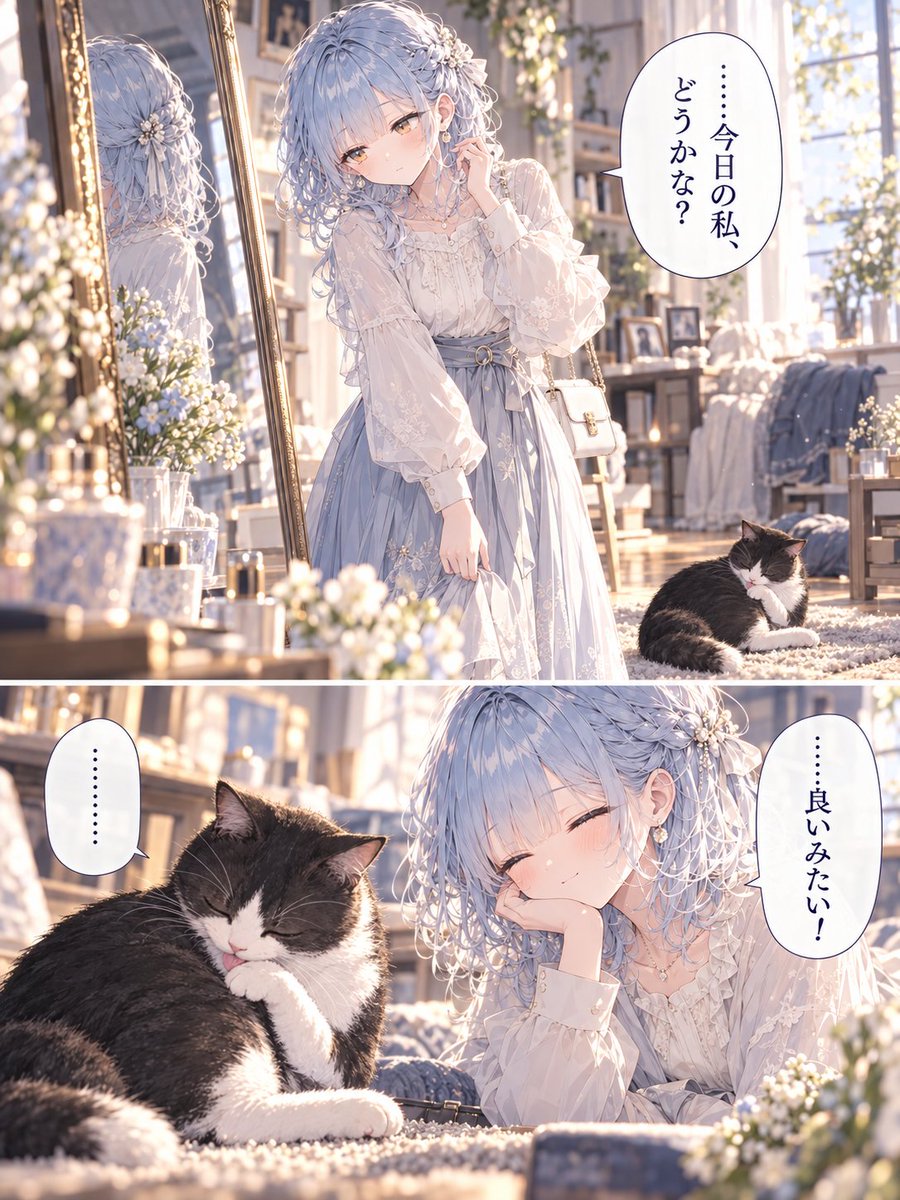 AIstory_Funote's tweet photo. 猫に聞いてもわかりません。

#AIイラスト #AI画像 https://t.co/5rZpsopL3J