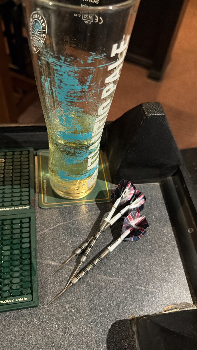 JamesWade180's tweet photo. Lime. Soda. Practice… ahead of the #worldgrandprix

#darts #JamesWade #TheMachine https://t.co/SvWZxMOTqO
