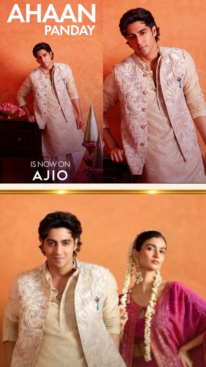 asmiyql's tweet photo. Ahaan Panday for Ajio 😍 https://t.co/idr8Hnb8Nq