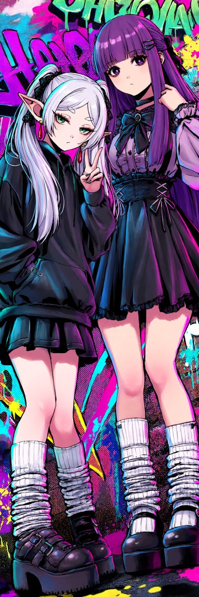 SD_syndrome3's tweet photo. フリーレン フェルン https://t.co/1KyaT7Ew5A