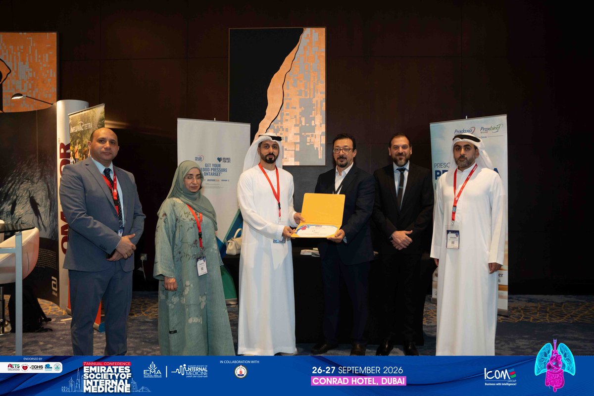 ESIM_Society's tweet photo. Behind every great conference is a great team of partners. Part 1
Today, the ESIM Board took a moment to recognize and appreciate our valued sponsors and exhibitors at ESIM 2026.
#ESIM #InternalMedicine #Sponsors #Exhibitors #HealthcarePartnerships https://t.co/jz10cHHo1H