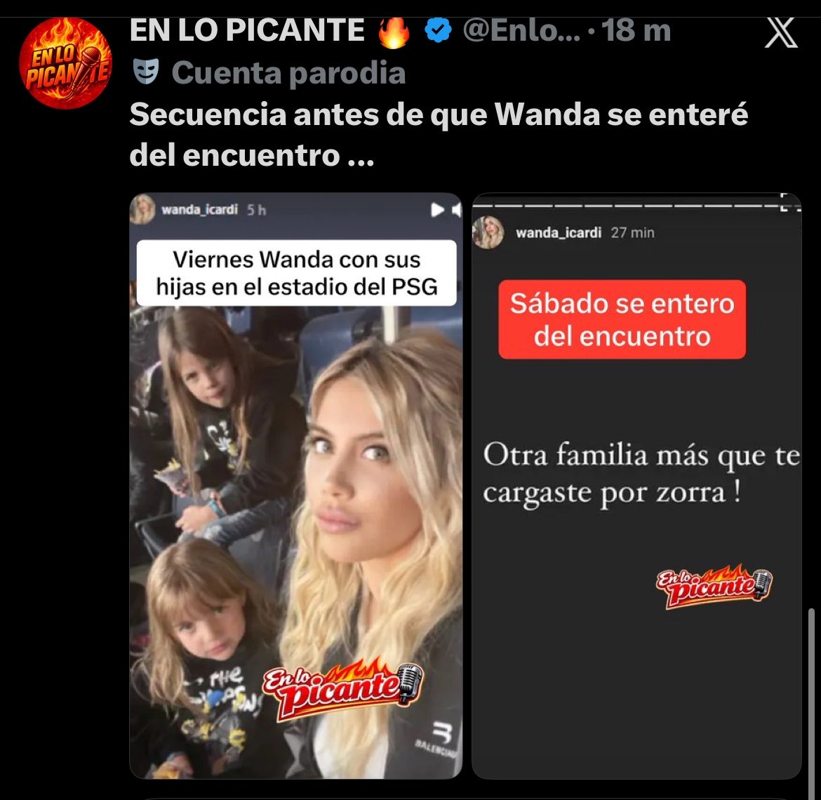 ClubWandaNara's tweet photo. la cuadrada reseca debe estar en brote https://t.co/r07FVNKIMd