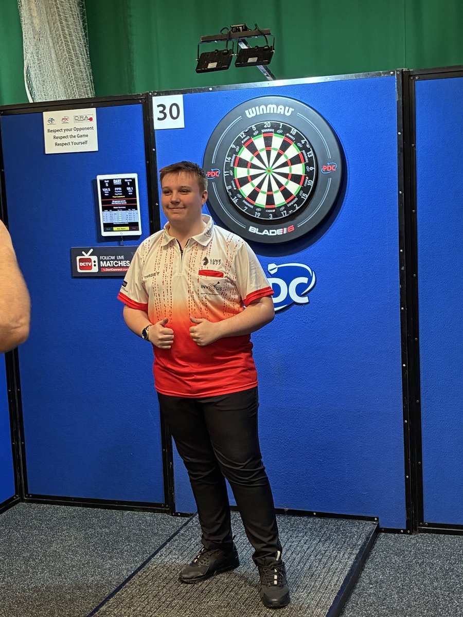 invictusdarts's tweet photo. Winner! 🏆

Brilliant Archie Self wins Challenge Tour 21 with a 5-1 victory against Tommy Morris in the final 

Well done Archie ❤️ https://t.co/r90e38WSYC