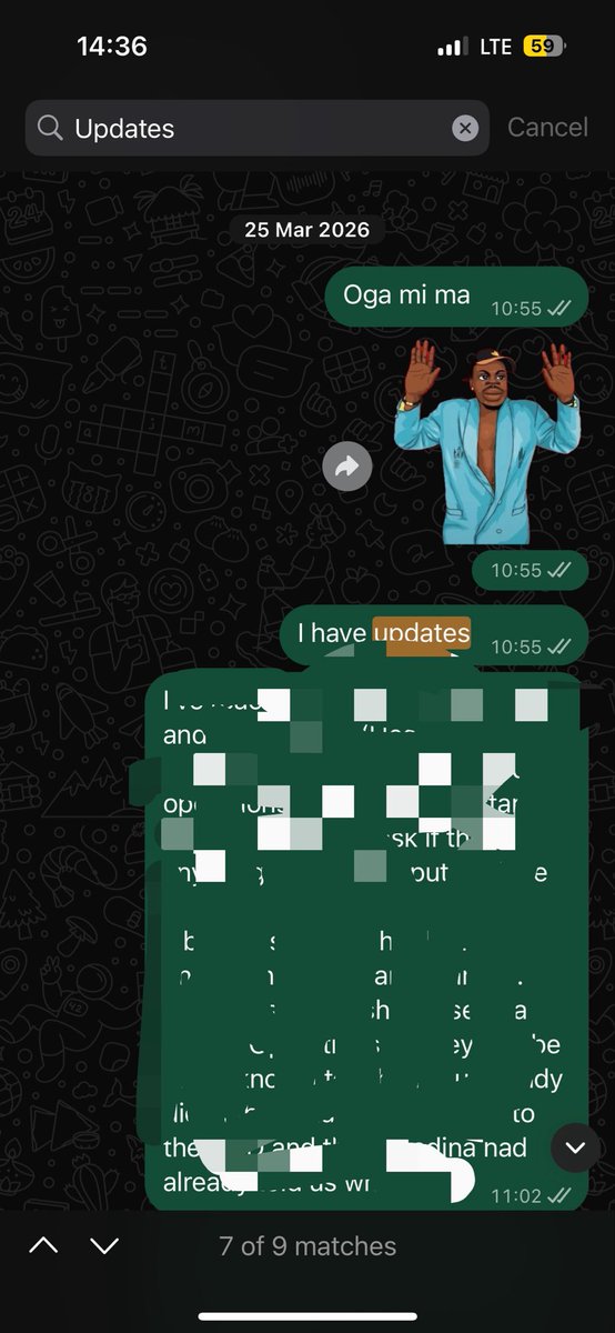 TEMIDOLA3's tweet photo. Can’t be overemphasized 
If you want to get your line manager off your back, over-communicate.
Na dem go dey run away from you at a point https://t.co/IEm7SWfNsm