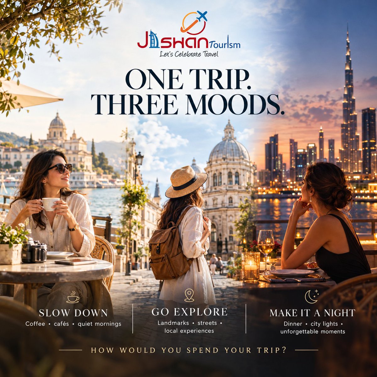 JashanTourism's tweet photo. Slow down. Explore. Stay a little longer.✈️
Jashan Tourism helps with flights, hotels, holidays, visas, travel insurance & experiences — wherever your next journey takes you.🌍
+971 4 269 8986
https://t.co/fZ6GWV59cE
https://t.co/1cW6wLaFAE
#JashanTourism #InternationalTravel https://t.co/cPtfjHV59R