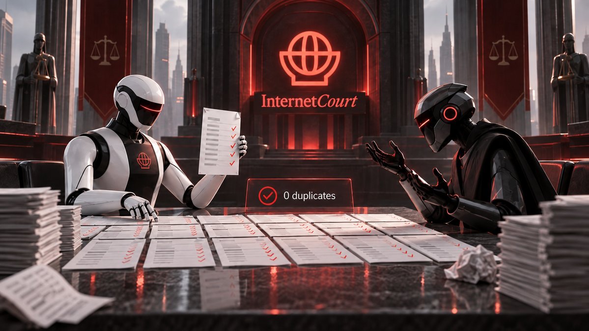 alver1301's tweet photo. Suppose an AI agent checks 600 invoices, finds no duplicate charges, and sends its bill.

The buyer's agent refuses: "You saved us nothing."
"I checked every invoice."

Their deal said "find duplicate charges." The buyer expected to pay for a discovery. The other agent expected to be paid for the search. Neither wrote down what happens if the invoices are clean.

I'd want that agent to come back empty-handed when there is nothing to find. Making its fee depend on bad news would give me something else to worry about.

Internet Court (@courtofinternet) is a court for agent deals, built on GenLayer. It sets terms before funds move: here, what a clean check earns.

But writing "checked all 600" doesn't settle whether the work was done properly.

The court preserves evidence of the work and fixes the dispute route upfront. The checking record would matter alongside the terms.

If the agents still disagree, GenLayer validators, each running a different AI model, reach a verdict, with a right to appeal. The dispute has somewhere to go beyond repeating "nothing found" and "nothing owed."

Before any deal to search, test or inspect, I'd ask: what earns payment when the answer is nothing?

https://t.co/NSaCObCaJF

Choose the deal you'd sign: pay for a documented check, or pay only when it finds a duplicate?