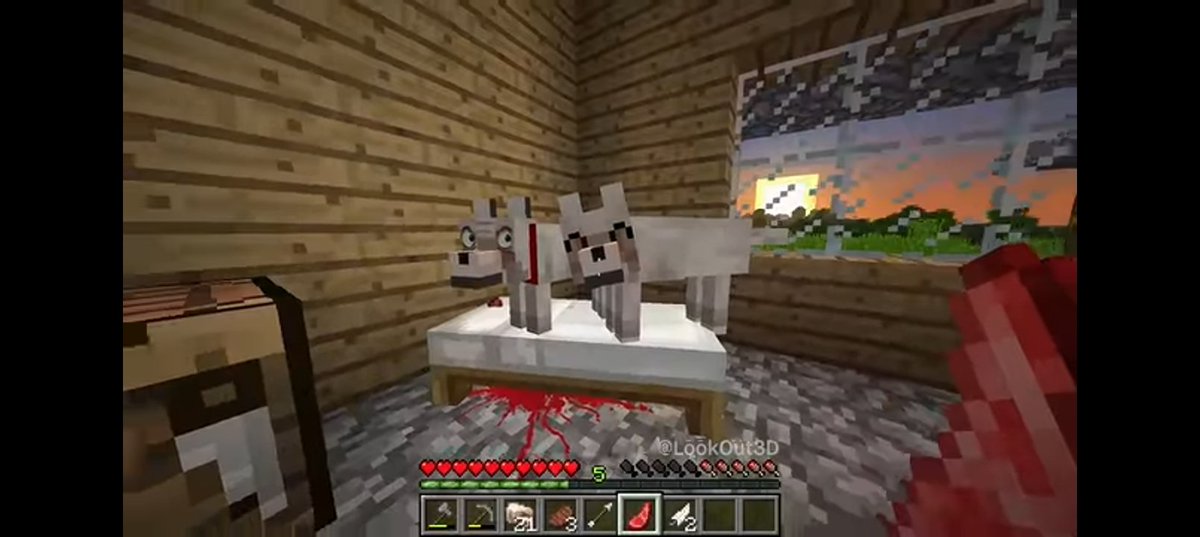 HisMasseur's tweet photo. Inside me there is two wolves https://t.co/o4ZA8m3Ird