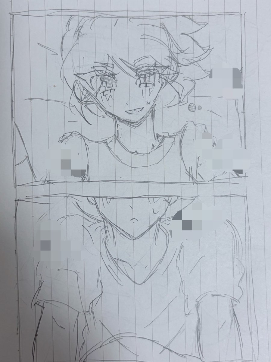 37cmr's tweet photo. ド・らくがき2枚目ちょっとだけ背後注意でつ(バンガゼ 南涼) https://t.co/u0MtgPAAsq