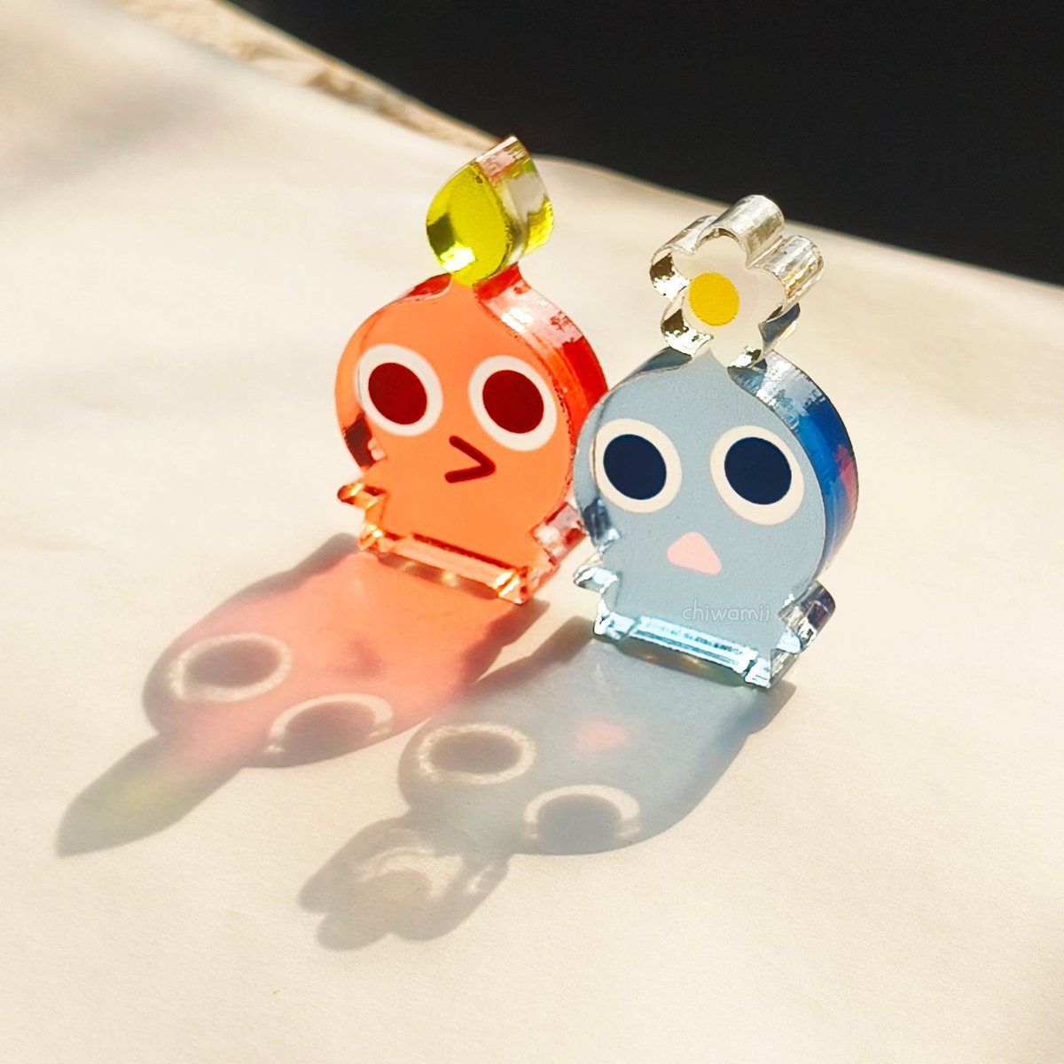itschiwamii's tweet photo. pikmin acrylic blockies debut on #cf23 ‧₊˚❀༉‧₊˚.

i will rework the pupils to be darker, but otherwise i am 100% obsessed and super excited!!!
other pikmin types will be there too ♡ https://t.co/teRICFRgNH