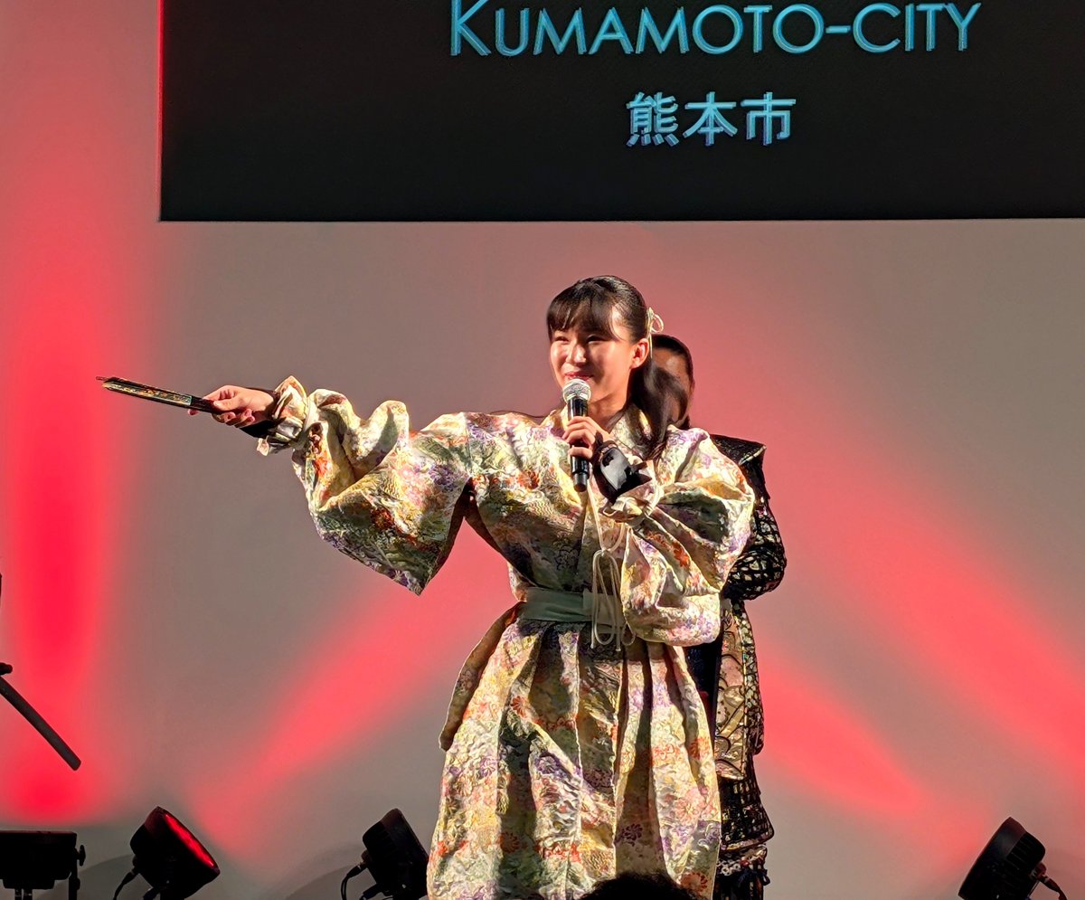 runananaseim's tweet photo. #ツーリズムEXPOジャパン に行ってきました✈️
行くと決めてから今日会場に着くまで、ドキドキして震える日々だったけど、ついに夢が叶いました🥹
演舞見終わってから涙が出てきた…お会い出来て本当に嬉しかった…ありがとうございました…😭
#熊本城おもてなし武将隊 https://t.co/Zj1Z5jxXY6