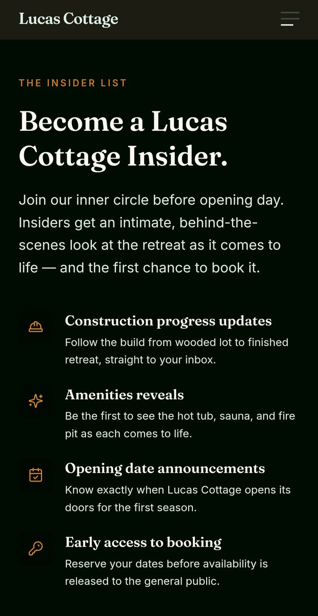 LifeLesson617's tweet photo. 🌲 We’re officially online.
The Lucas Cottage journey now has a home.
Follow the build. Join the Insider List. Be there from the beginning.
https://t.co/HGOVoO2pWX
Small footprint. Big experiences.
#LucasCottage #NewHampshire #WhiteMountains #CabinBuild https://t.co/iRheuBHdt0