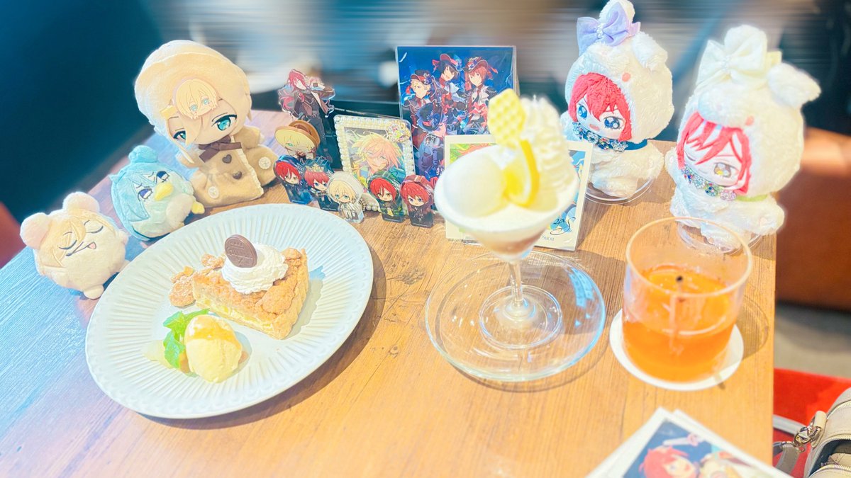 at_nt___'s tweet photo. 英智くんぬ会えた😻😻😻
一緒にカフェシナモン🎶🩵たくさんお話できて楽しかった~！！ありがと💋🫧
⚜️ポストカードも大感謝…！
ぜひぜひまた遊んでネ🫶🏻💞 https://t.co/yaGdkP6VHM