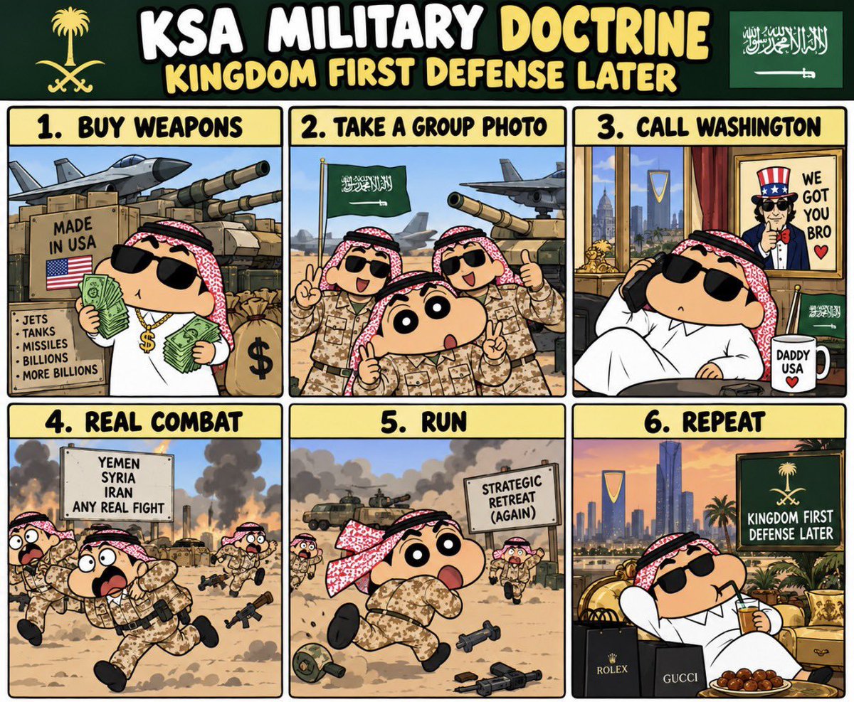 Chemicaee's tweet photo. @DrEliDavid Saudi Arabia it's a joke https://t.co/NE3HgzAPkX