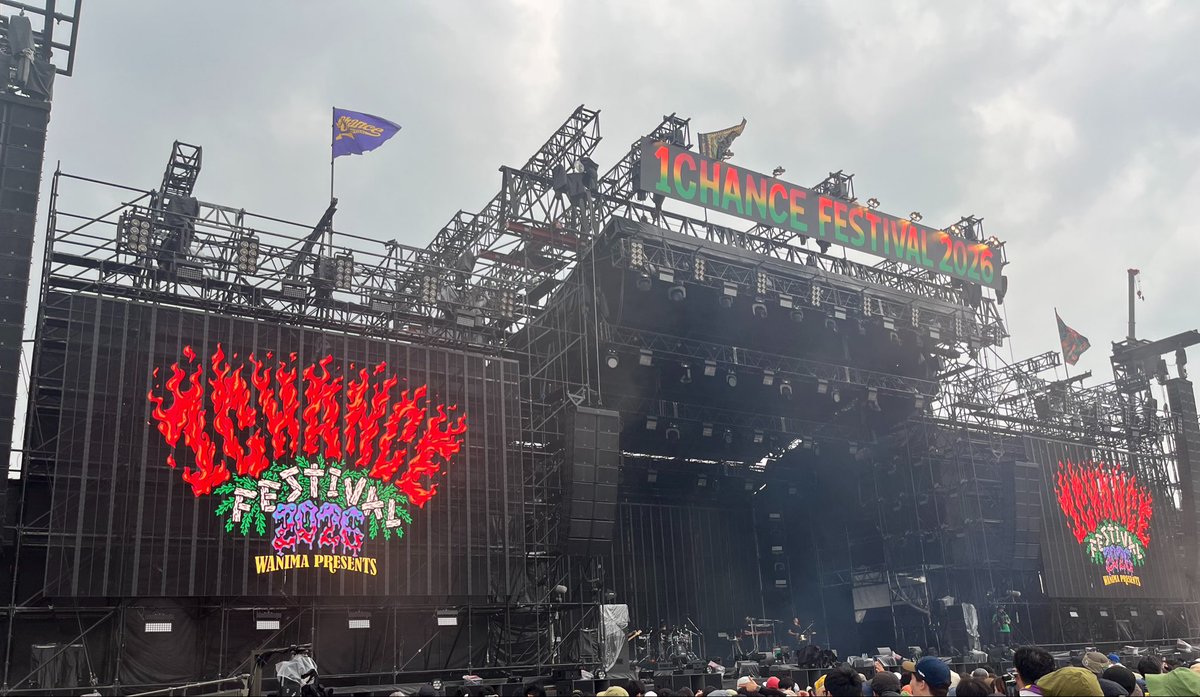 meeeko69ak's tweet photo. ワンチャンフェス1日目、楽しかったです！
また明日、雨フェス駆け抜けます🏃‍♂ https://t.co/GAzsduVbJR